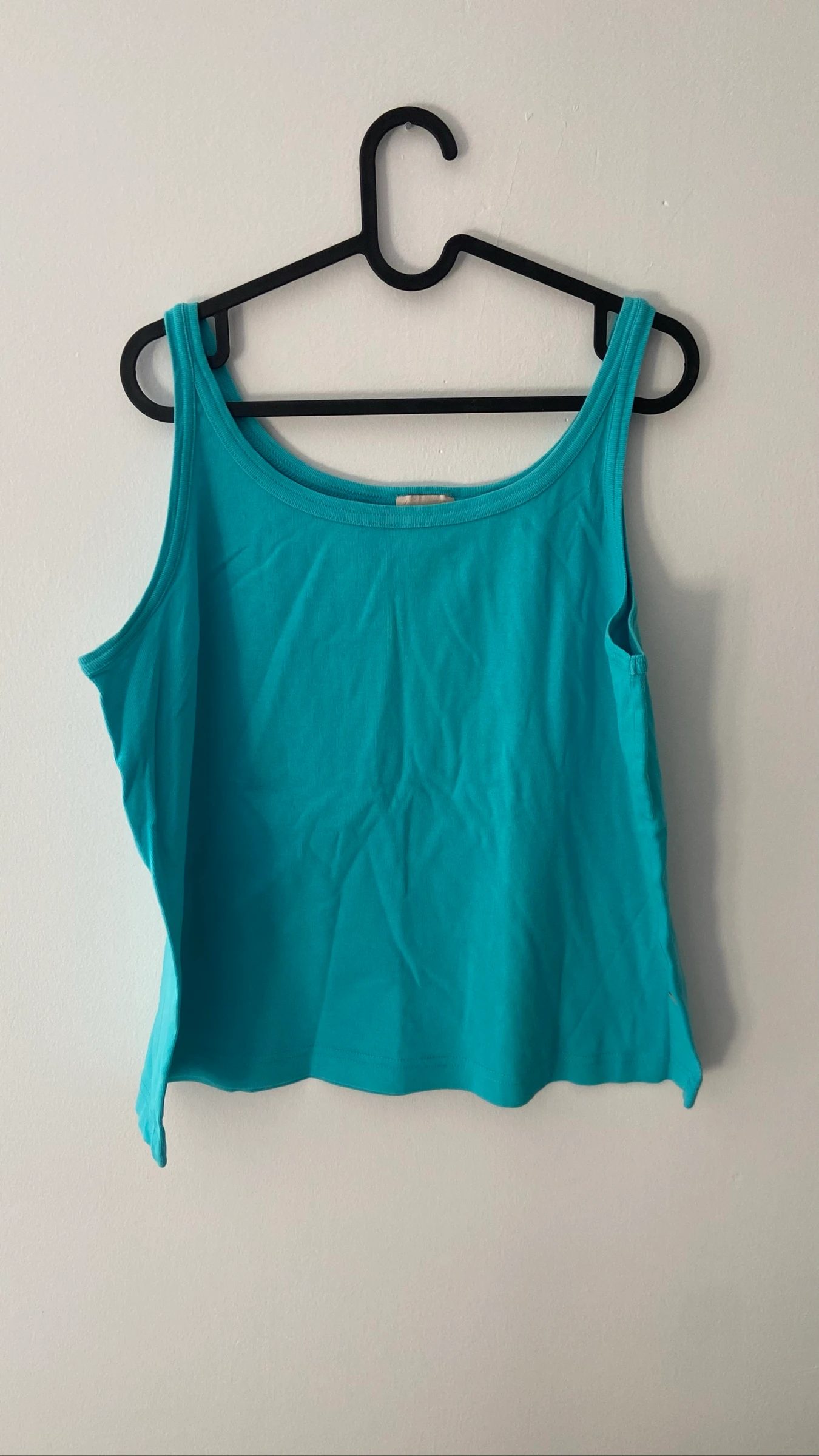 Débardeur turquoise Taille 48 